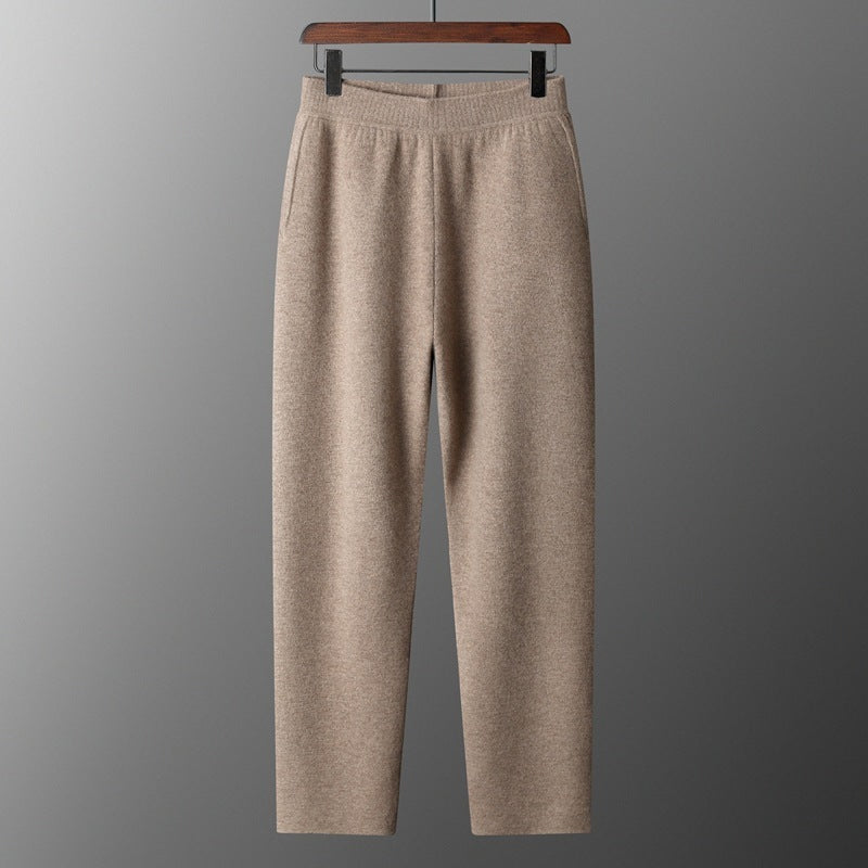 Men's Thick Cashmere Pants High Waist MerchMallow