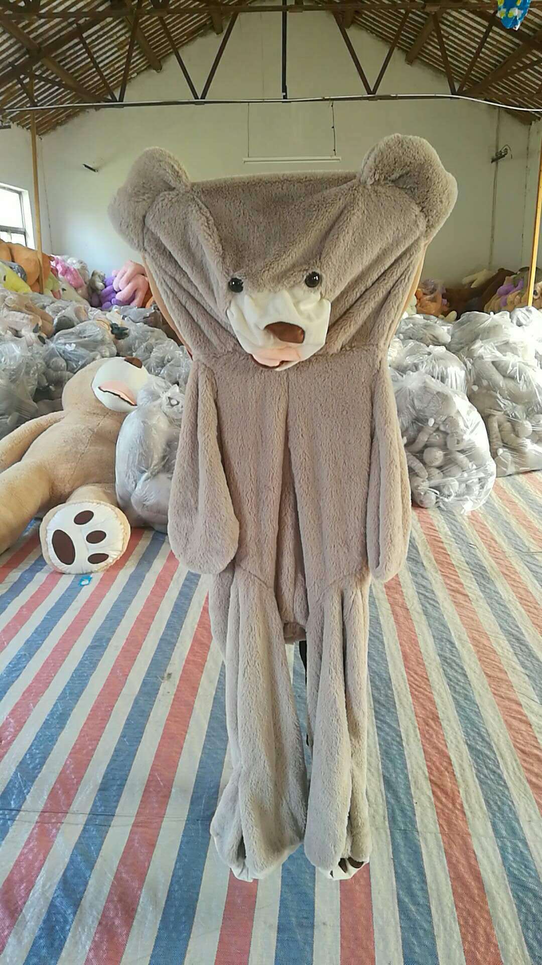 Giant Teddy Bear Plush Toy Huge  Soft Toys  Leather Shell MerchMallow