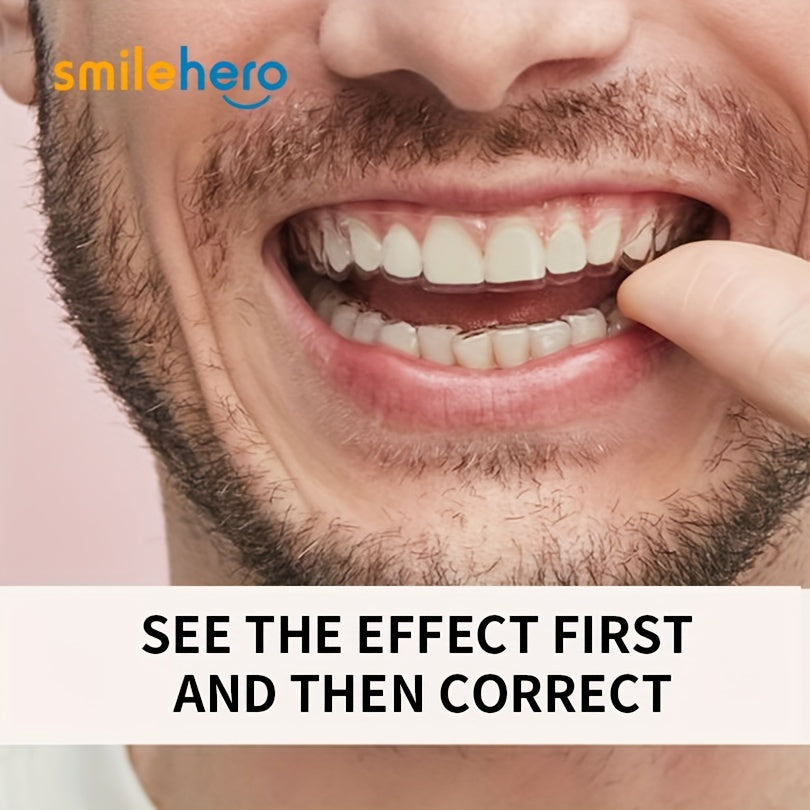 Two Invisible Braces For Upper And Lower Teeth, An Online Dental Correction Tool That Prevents Relapse, A Retainer To Prevent Grinding Of The Teeth, Mouth Protrusion, Overbite, Underbite, Students, Adults. Need To Take Dental