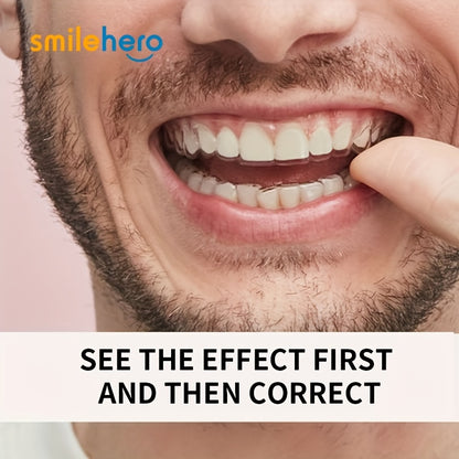 Two Invisible Braces For Upper And Lower Teeth, An Online Dental Correction Tool That Prevents Relapse, A Retainer To Prevent Grinding Of The Teeth, Mouth Protrusion, Overbite, Underbite, Students, Adults. Need To Take Dental