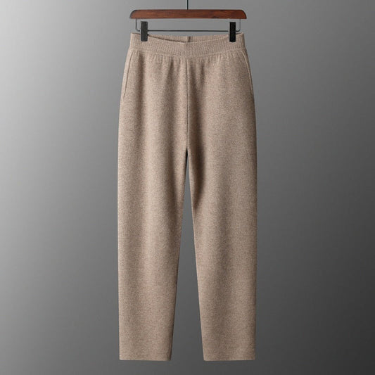 Men's Thick Cashmere Pants High Waist MerchMallow