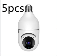 WiFi CAMERA 1080P Bulb 4X Zoom Camera E27 Home 5GWiFi Alarm Monitor MerchMallow