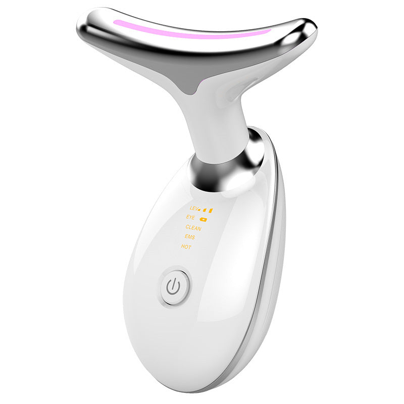 EMS Thermal Neck Lifting And Tighten Massager Electric Microcurrent Wrinkle Remover MerchMallow