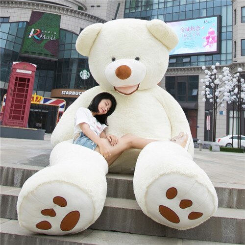 Giant Teddy Bear Plush Toy Huge  Soft Toys  Leather Shell MerchMallow