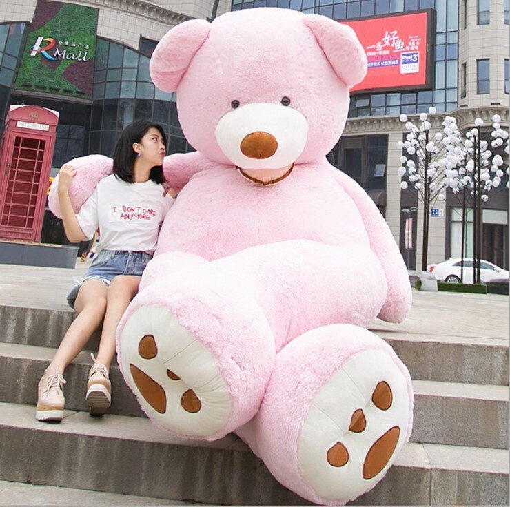 Giant Teddy Bear Plush Toy Huge  Soft Toys  Leather Shell MerchMallow