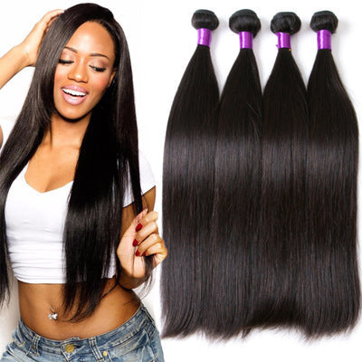 Human hair straight hair Brazilin human straight hair Brazil hot sale natural color MerchMallow
