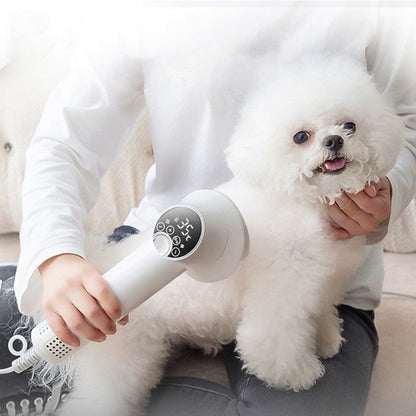 Smart Pet Hair Dryer Dog Golden Retriever Cat Grooming Hairdressing Blow & Comb Silent No Harm Pet Cleaning Supplies Pet Products MerchMallow