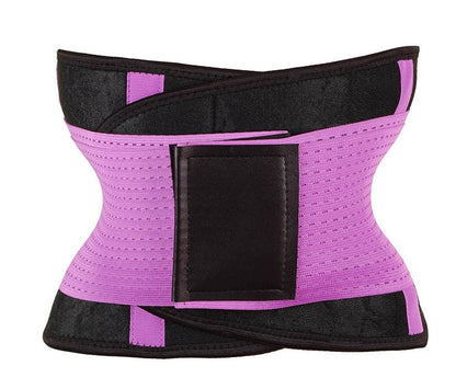 Waist Trimmer Belt Body Shaper Abdominal Trainer Weight Loss Fat Burning Straps MerchMallow