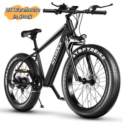 Professional Electric Bike For Adults, 26 X 4.0 Inches Fat Tire Electric Mountain Bicycle, 1000W Motor 48V 15Ah Ebike For Trail Riding, Excursion And Commute, UL And GCC Certified MerchMallow