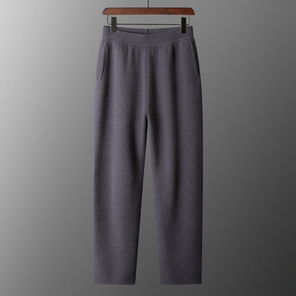 Men's Thick Cashmere Pants High Waist MerchMallow
