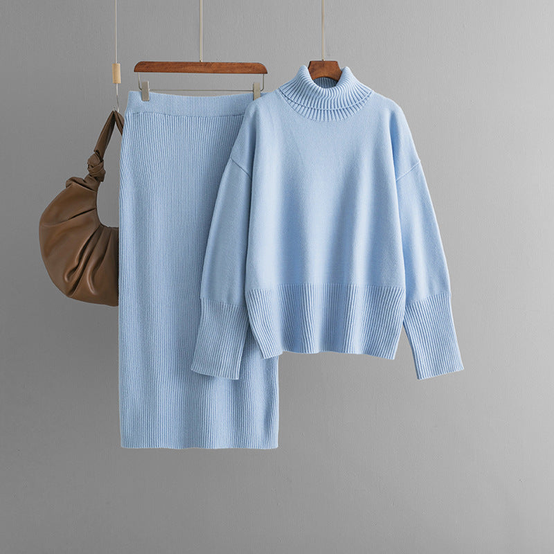 Autumn And Winter European And American Knitting Suit Women MerchMallow