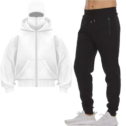 Hoodies Sets Men Clothing Fashion Autumn/Winter Designer Clothing Hooded Jacket + Pants Suit Jogging Sportswear Two-piece Suit