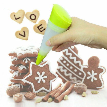 1PC Food Writing Pen Chocolate & Cake Decorating Tools Cream Cup Cookie Icing Piping Pastry Nozzles Kitchen Baking Accessories