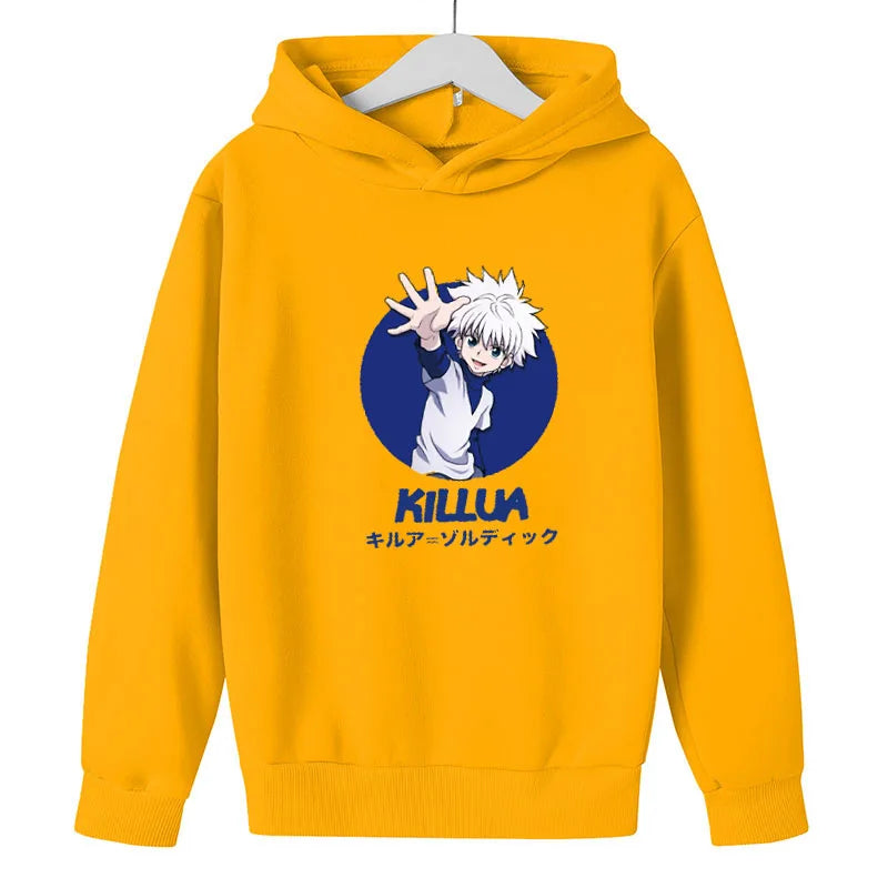 Hoodies For Girls 14 Years Old Pullover Sweatshirts For Boy  Child clothes Oversized Hoodie Anime Cotton Clothes GhostBlade