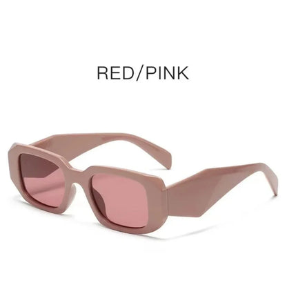 Men's and women's sunglasses, fashionable sunglasses, multi-layer lenses, square frames, sunshades, women's glasses
