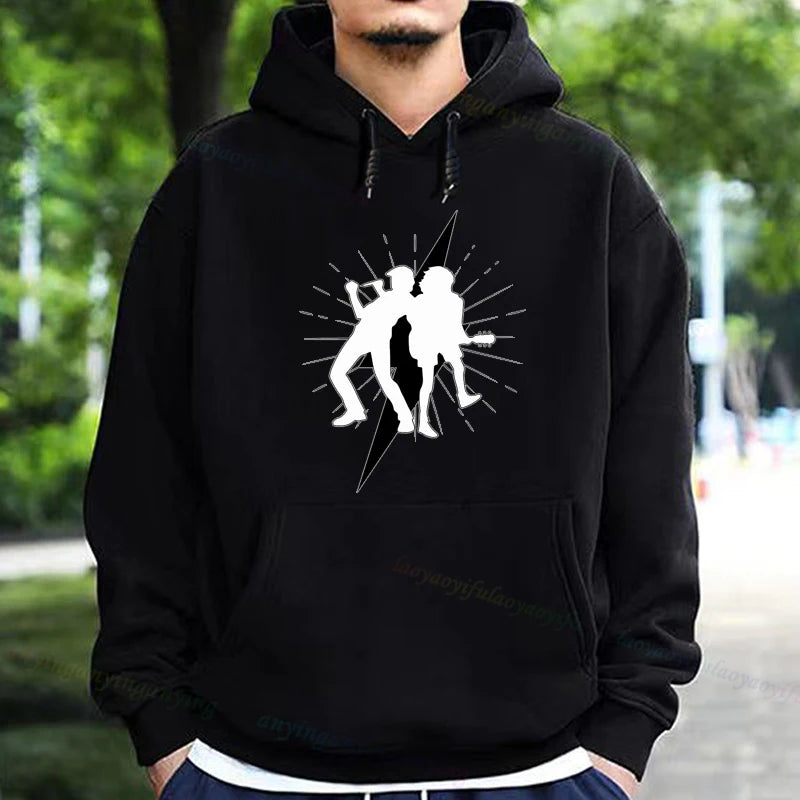 Hoodie Hip Hop Streetwear Hoodies The Family Graphic Print Top for Men Women Fans Gift