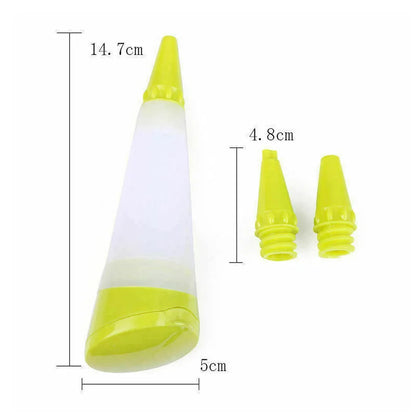 1PC Food Writing Pen Chocolate & Cake Decorating Tools Cream Cup Cookie Icing Piping Pastry Nozzles Kitchen Baking Accessories