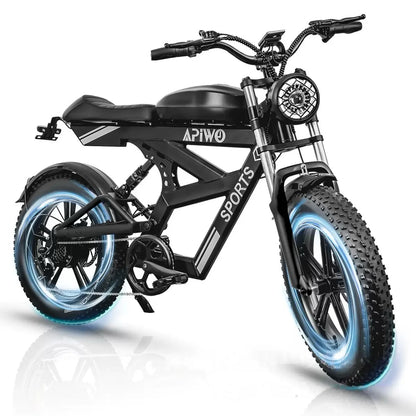 20-inch E-Bike mountain off-road cycling bicycle with 1000W powerful motor 48V-20ah energy-saving battery urban electric bicycle