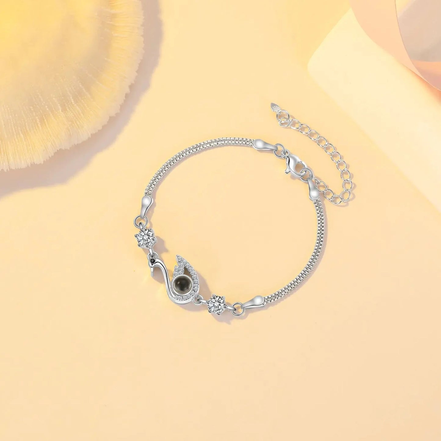 Black Swan Radiance Bracelet – Where Elegance Meets Edge Celebrity Goods