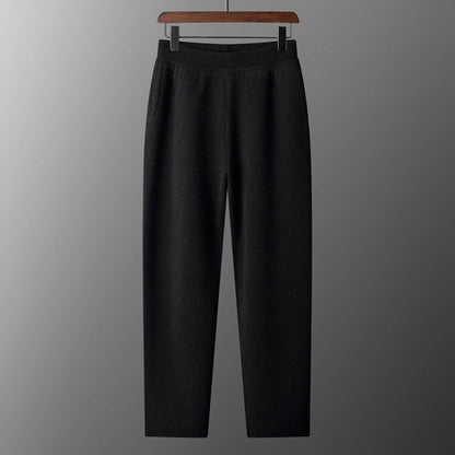 Men's Thick Cashmere Pants High Waist MerchMallow
