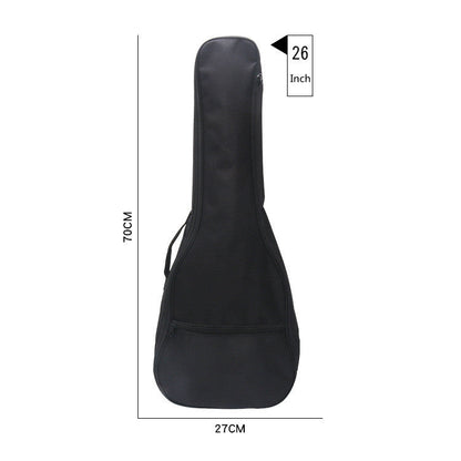 Ukulele Black And Cotton Bag Oxford Cloth Waterproof Piano Bag MerchMallow