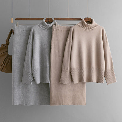 Autumn And Winter European And American Knitting Suit Women MerchMallow