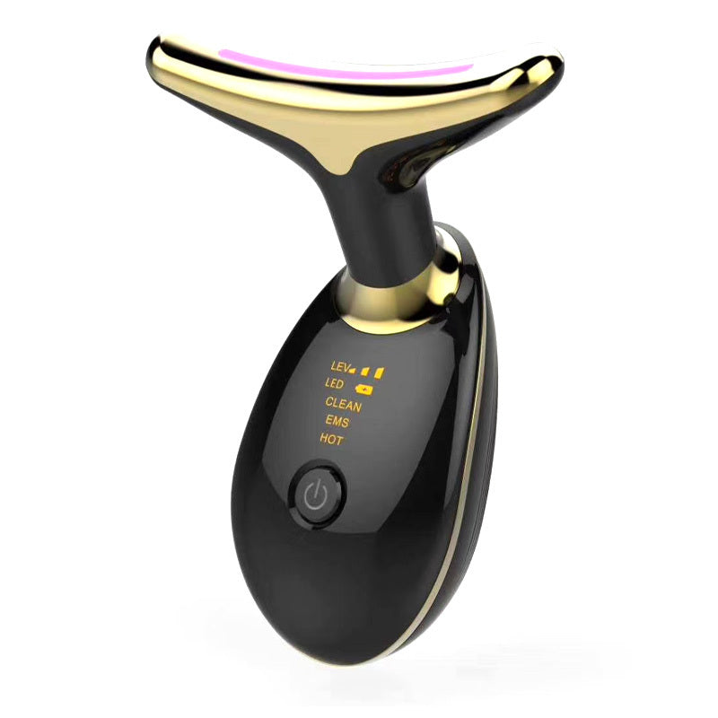 EMS Thermal Neck Lifting And Tighten Massager Electric Microcurrent Wrinkle Remover MerchMallow
