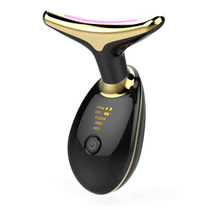 EMS Thermal Neck Lifting And Tighten Massager Electric Microcurrent Wrinkle Remover MerchMallow