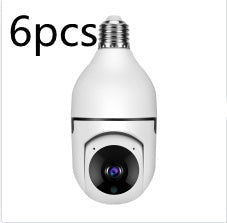 WiFi CAMERA 1080P Bulb 4X Zoom Camera E27 Home 5GWiFi Alarm Monitor MerchMallow