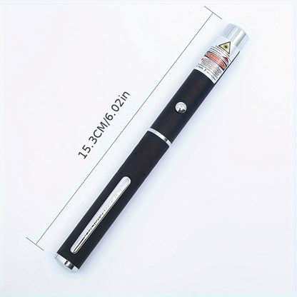 2PCS Green Laser Pointer Long Range Dot Clicker Toy Pen For Indoor Interactive Teaching, Cat Toys Pointer, Puppy Kitten Lazer Toy, Bright Clicker For Dog Cat Training Exercise