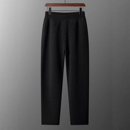 Men's Thick Cashmere Pants High Waist MerchMallow