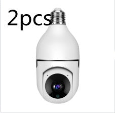 WiFi CAMERA 1080P Bulb 4X Zoom Camera E27 Home 5GWiFi Alarm Monitor MerchMallow