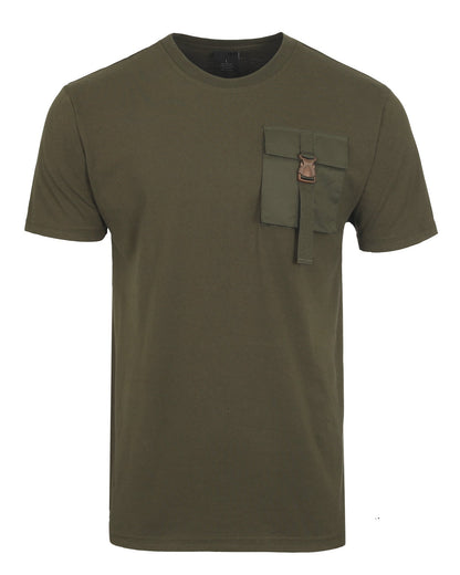 ZIMEGO Mens Chest Pocket T Shirts - Urban Hip Hop Streetwear Hipster Tshirts for Men ZIMEGO MEN